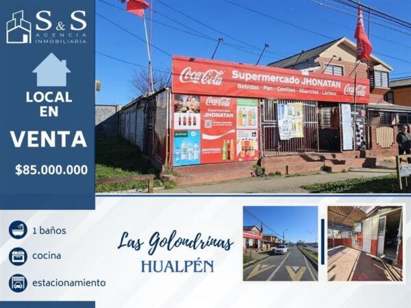 Local comercial en venta, Las Golondrinas.